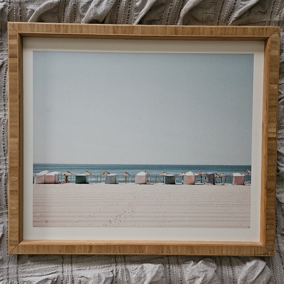 DENY Designs Other - DENY Designs Beach Framed Wall Art - 14.75" X 17"